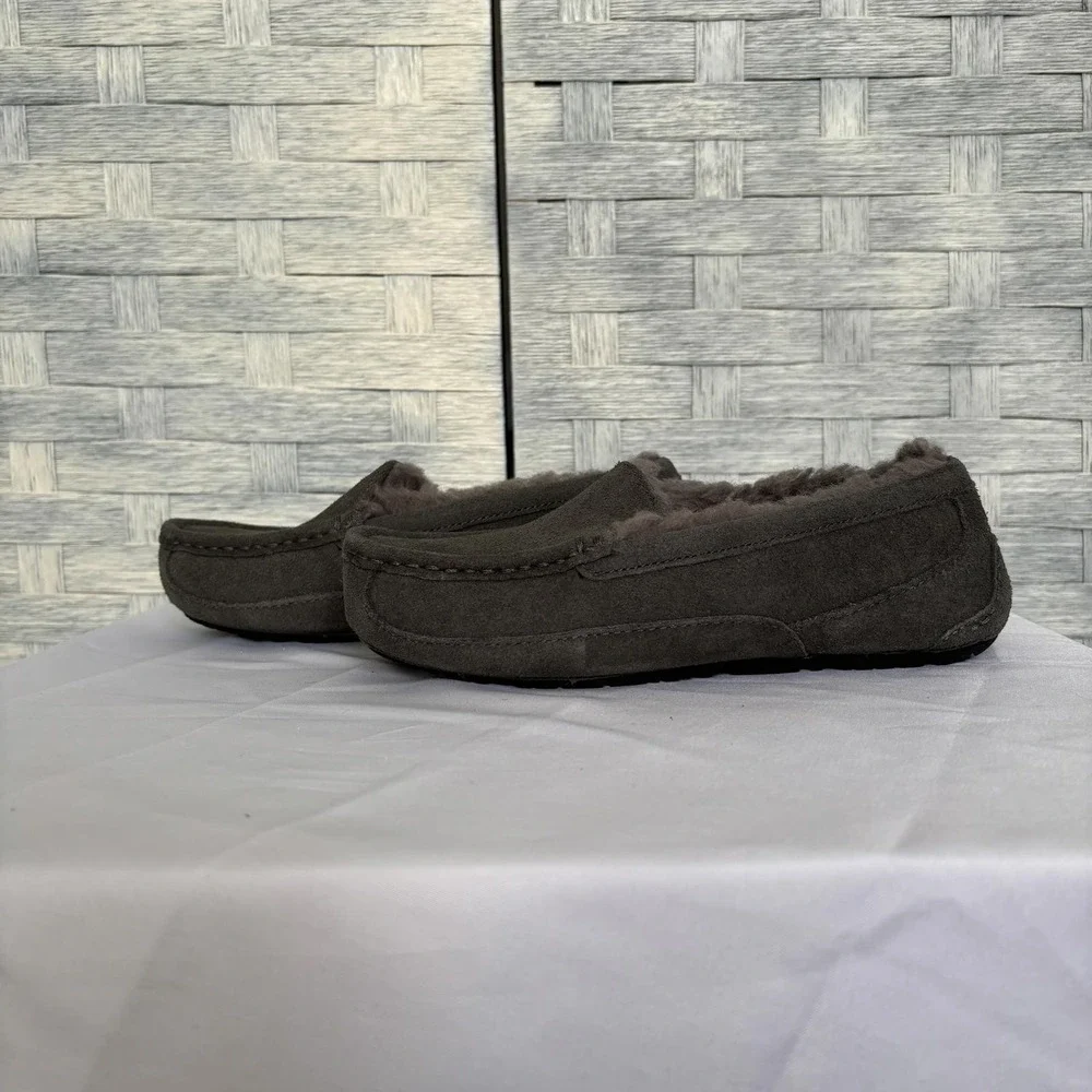 UGG Australia Kids 2 Moccasin‎ Slippers Dark Gray Twinsole